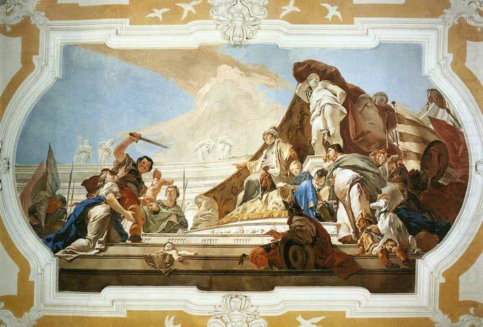 TIEPOLO, Giovanni Domenico The Judgment of Solomon china oil painting image